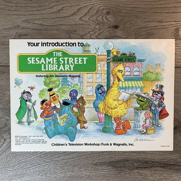 The Sesame Street Library Vol. 2 Jim Henson’s Muppets Letters C & D Number 2 - Picture 5 of 6